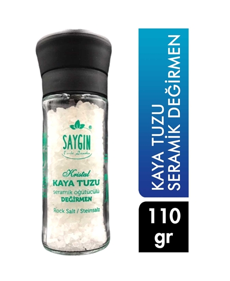 Picture of Saygın Rock Salt 100 g + Ceramic Grinder