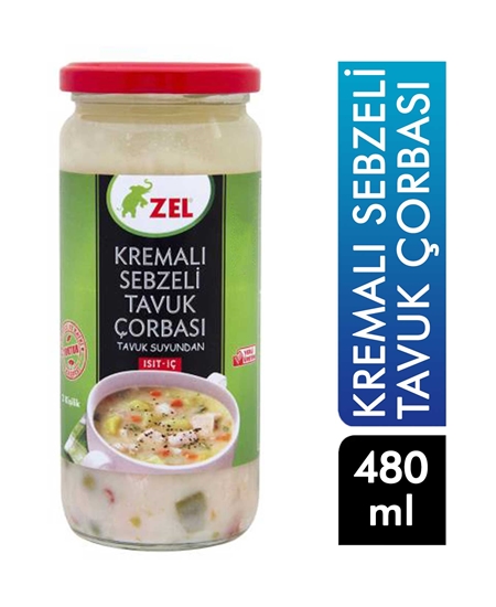 Picture of Zel Kremalı Sebzeli Tavuk Çorbası 480 ml