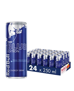 Red Bull Energy Drink 250 ml x 24's Pack Blue Edition Blueberry  Picture of Red Bull Energy Drink 250 ml x 24's Pack Blue Edition Blueberry