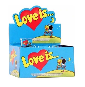 Şıpsevdi Sakız 100'lü Paket Çilek ve Muz Aromalı Şekerli Balonlu Picture of Şıpsevdi Sakız 100'lü Paket Çilek ve Muz Aromalı Şekerli Balonlu