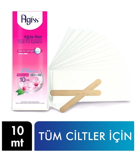 Picture of Agiss Waxing Cloth 10 mt Piece For All Skin Types
