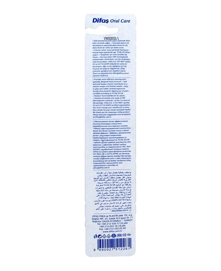 Picture of Difaş Diş Fırçası Oral Care 12'li Paket Orta