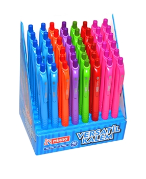 Mikro 0,7mm Versatil Kalem 48'li Kutu mikro, kalem, versatil kalem, uçlu kalem, mekanik kalem, basmalı kalem, 0.7 kalem, 7 uçlu kalem, okul kalemi, öğrenci kalemi, versatil kalem satın al, uçlu kalem satın al, mekanik kalem satın al, versatil kalem fiyatları, uçlu kalem fiyatları, mekanik kalem fiyatları