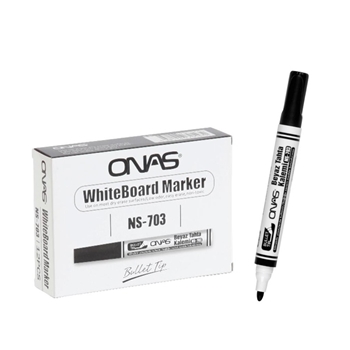 Onas Beyaz Tahta Kalemi Siyah 12'li Kutu Picture of Onas Beyaz Tahta Kalemi Siyah 12'li Kutu