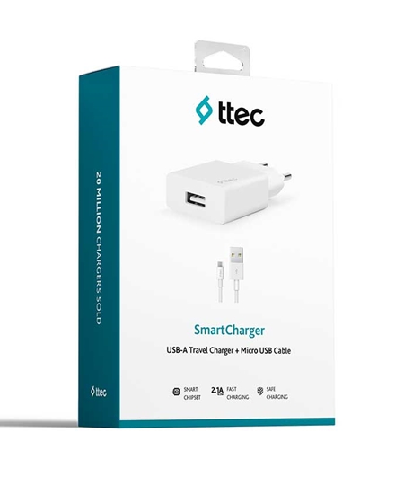 Picture of Ttec Şarj Aleti Micro Ev 2a 2SCS20MB Beyaz