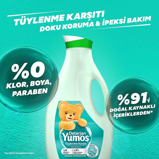 Yumoş Sıvı Çamaşır Deterjanı 2520 ml Narin Bakım,deterjan fiyatları,siyah bakım,yumoş deterjan fiyatları,toptan satın al,toptantr