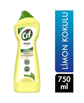Cif Cream Cleanser 750 ml Power and Shine Lemon Scented Picture of Cif Cream Cleanser 750 ml Power and Shine Lemon Scented