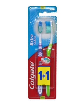 P-Colgate Extra Clean Diş Fırçası 1+1 colgate, colgate diş fırçası, diş fırçası, colgate extra clean