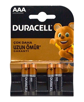 Duracell Basic Battery AAA 4's Picture of Duracell Basic Battery AAA 4's