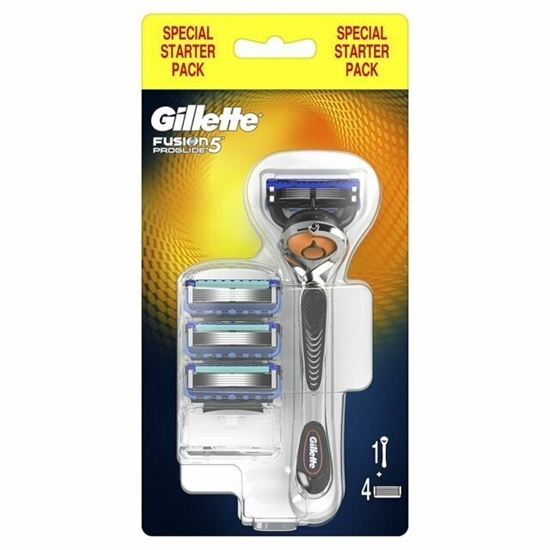 Picture of Gillette Fusion5 Proglide Razor 4UP