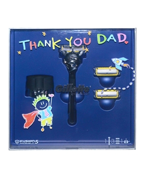 GILLETTE FUSION PROSHIELD 3 UP SHAVING RAZOR Picture of GILLETTE FUSION PROSHIELD 3 UP SHAVING RAZOR