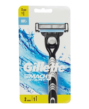 Gillette Mach3 Start Shaving Razor 2 Refill gillette, mach3, gillette mach3, mach 3, gilette mach3, gilette mach 3, mach3 jilet, mach 3 jilet, tıraş bıçağı, tıraş makinesi, jilet
