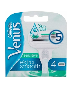 Gillette Venus Extra Smooth Sensitive Blade 4's - EU PACK Picture of Gillette Venus Extra Smooth Sensitive Blade 4's - EU PACK