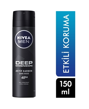 Nivea Men Deodorant Spray 150ml Deep Dimension Amazonia Picture of Nivea Men Deodorant Spray 150ml Deep Dimension Amazonia
