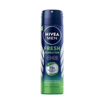 Nivea Deodorant 150 ml Fresh Sensation For Men nivea,men,deodorant,fresh,sensation,150 ml,Nivea Deodorant,Erkek Fresh Sensation