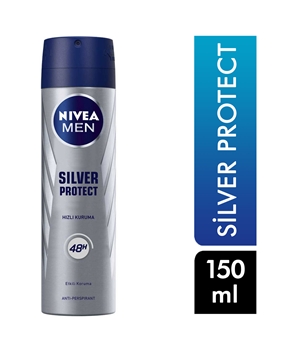 Nivea Men Deodorant Spray 150ml Silver Protect Picture of Nivea Men Deodorant Spray 150ml Silver Protect
