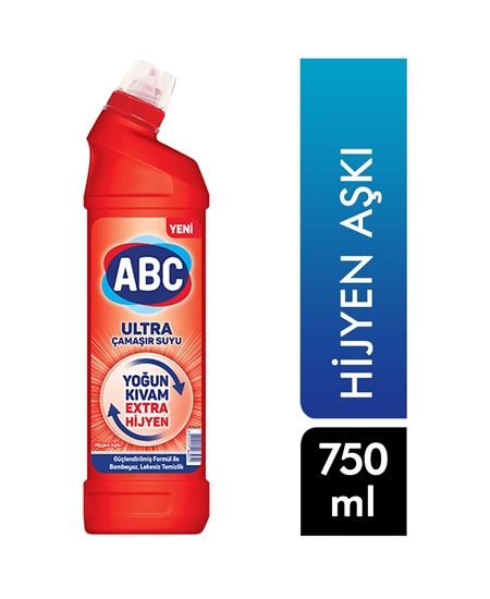 Picture of ABC Ultra Yoğun Çamaşır Suyu 750 ml Hijyen Aşkı