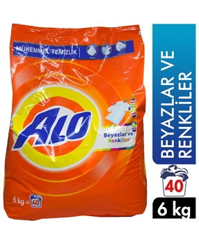 Alo Matik Toz Çamaşır Deterjanı 6 Kg Beyazlar & Renkliler Picture of Alo Matik Toz Çamaşır Deterjanı 6 Kg Beyazlar & Renkliler