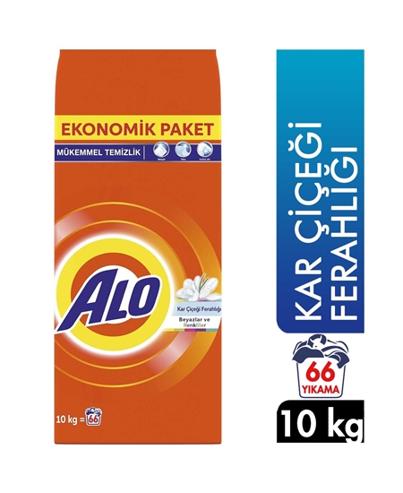 Picture of Alo Toz Çamaşır Deterjanı 66 Yıkama 10 kg Kar Çiçeği Ferahlığı