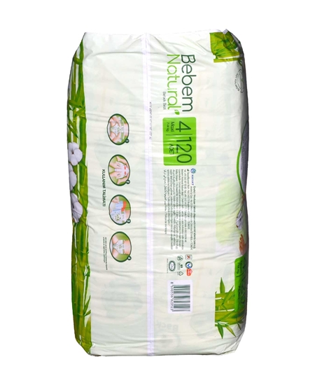 Picture of BEBEM MEGA PAKET 120 ADET NATURAL MAXI