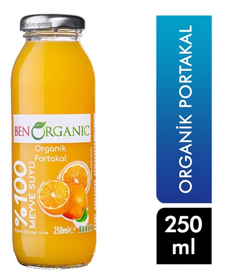 Picture of BenOrganic Organik Portakal Suyu 250 ml