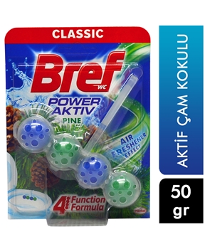 Bref Power Aktiv WC Block 50 Gr - Pine Picture of Bref Power Aktiv WC Block 50 Gr - Pine