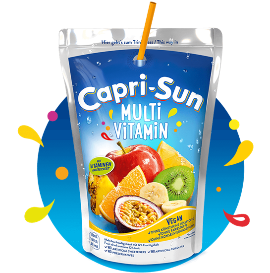 Picture of Capri-Sun Meyve Suyu 200 ml X 20'li Koli Mutlivitamin