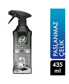 Cif Spray Stainless Steel Built-in cleaner 435 ml Perfect Power Picture of  Cif Spray Stainless Steel Built-in cleaner 435 ml Perfect Power