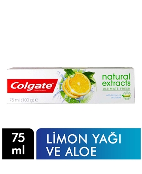 P-Colgate Natural Extracts Limonlu Diş Macunu 75 ml Picture of P-Colgate Natural Extracts Limonlu Diş Macunu 75 ml