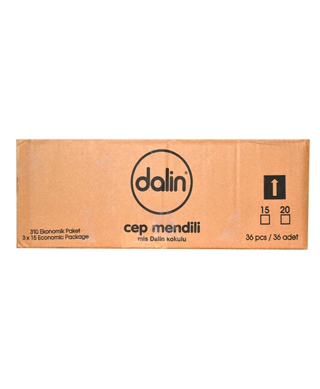 Picture of Dalin Hijyenik Cep Mendili 3X15'Lİ  (3 Al 2 Öde)