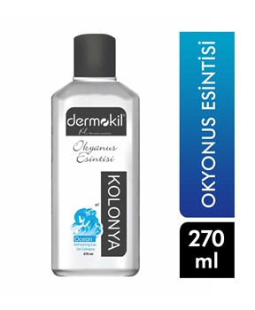 Dermokil 80° Alkollü Kolonya 270 ml Okyanus Esintisi Picture of Dermokil 80° Alkollü Kolonya 270 ml Okyanus Esintisi