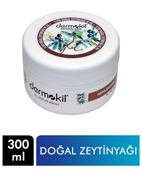 Dermokil El, Yüz ve Vücut Bakım Kremi 300 ml Doğal Zeytinyağı & Kil Nemlendirici Picture of Dermokil El, Yüz ve Vücut Bakım Kremi 300 ml Doğal Zeytinyağı & Kil Nemlendirici