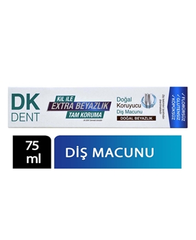 DK Dent Diş Macunu 75 ml Kil ile Extra Beyazlık Picture of DK Dent Diş Macunu 75 ml Kil ile Extra Beyazlık