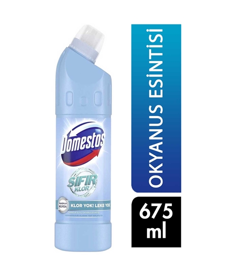 Picture of  Domestos Bleach 675 ml Zero Chlorine Ocean Breeze