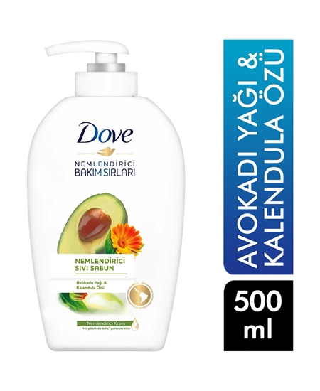 Picture of DOVE  SIVI SABUN AVAKODO YAG & KALENDULAOZÜ.12X500ML