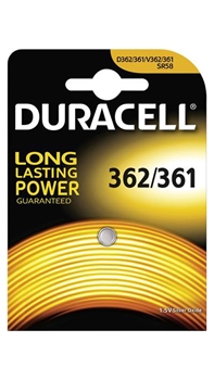 Duracell Silver Oxide Special Battery 362/361 1.5 Volt  duracell, durasel, saat pili, düğme pil, gümüş pil, gümüş oksit pil, 1,5V pil
