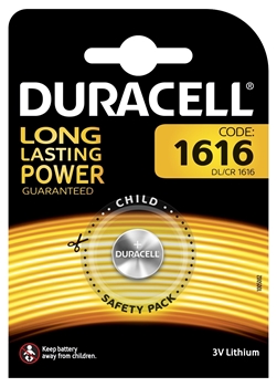 Duracell Lithium Button Battery CR1616 3 Volt  duracell, durasel, saat pili, düğme pil, lityum pil, 3V pil, 3 volt pil
