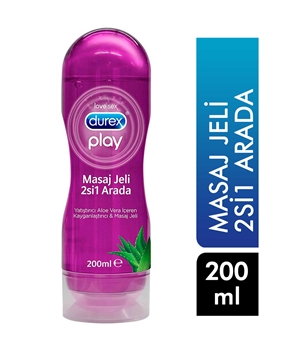 X-Durex 2si1 Arada Aloe Vera Masaj Jeli 200 ml Picture of X-Durex 2si1 Arada Aloe Vera Masaj Jeli 200 ml