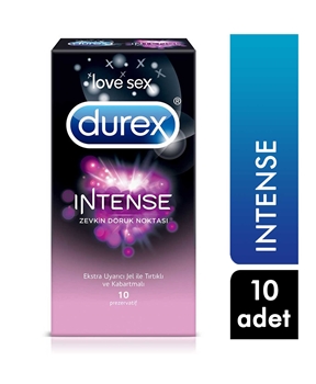 Durex Prezervatif 10'lu Intense Picture of Durex Prezervatif 10'lu Intense