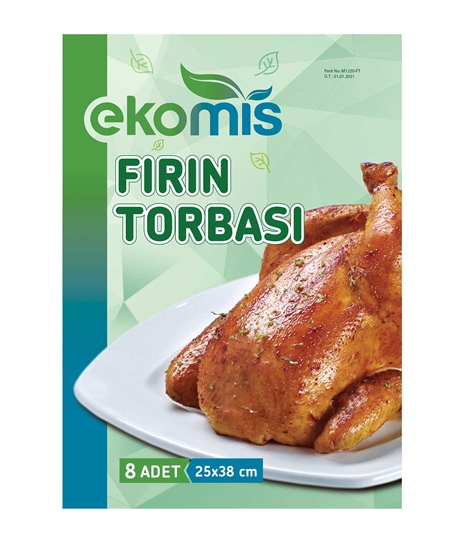 Picture of Ekomis Fırın Torbası 8 Adet 25x38 cm