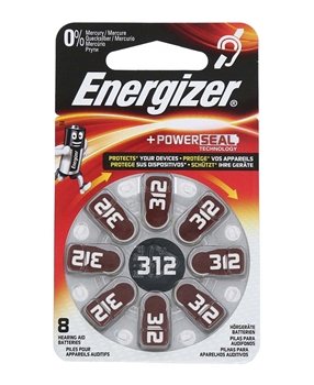 ENERGİZER +POWERSEAL 312 8'Lİ PİL Picture of ENERGİZER +POWERSEAL 312 8'Lİ PİL