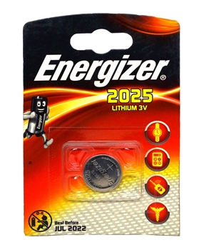 Energizer 2025 LİTHİUM 3V YUVARLAK PİL Picture of Energizer 2025 LİTHİUM 3V YUVARLAK PİL