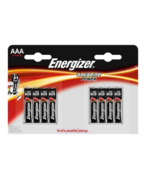 Energizer Alkaline Power İnce Kalem AAA 8 Li Pil  - LR03 Picture of Energizer Alkaline Power İnce Kalem AAA 8 Li Pil  - LR03