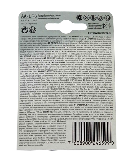 Picture of ENERGIZER POWER AA 4S