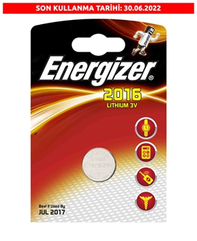 Energizer CR2016 Lıthıum S Tekli Picture of Energizer CR2016 Lıthıum S Tekli