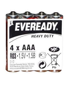 Eveready AAA 4'lü Poşet İnce Kalem Pil Picture of Eveready AAA 4'lü Poşet İnce Kalem Pil