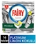 Picture of Fairy Dishwasher Capsule Platinum All in One 16's Lemon