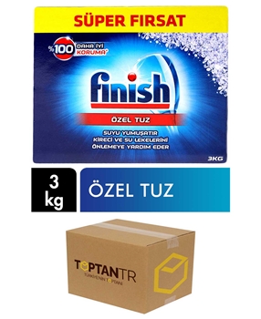 Finish Dishwasher Salt 3 kg X 6 Pieces Box Picture of Finish Dishwasher Salt 3 kg X 6 Pieces Box
