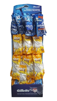 Gillette PERMATIK SHIPPER STAND gillette, blue2, permatik, permatik banyo, tıraş bıçağı, kullan at tıraş bıçağı, tek kullanımlık tıraş bıçağı, jilet, gillette stand satın al, gillette stand fiyatları