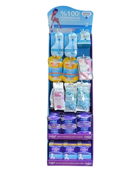 P-Gillette Venus ve Orkid Platinium Shipper Stand gillette, gilette, gillete, jillette, jilette, jilet, venus, venüs, kadın tıraş bıçağı, orkid, ped, kadın pedi, hijyenik ped, stand, market standı, p&g market standı, toptan tıraş bıçağı, toptan orkid, toptan gillette